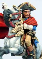 Napoleon cruzando los Alpes.  