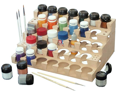 Organizadores de Sobremesa de Botes de Pintura. Organizadores de Sobremesa de Botes de Pintura.