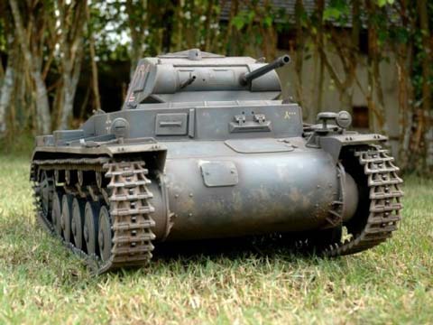Panzer II Ausf.B Aleman - Escala 1/6
