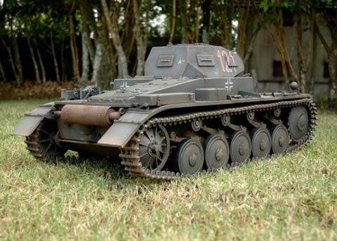 Panzer II Ausf.B Aleman - Escala 1/6