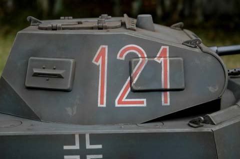 Panzer II Ausf.B Aleman - Escala 1/6