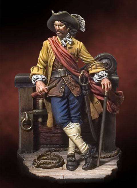 Capitan William Kidd, personaje de la pelicula Piratas del Caribe. 