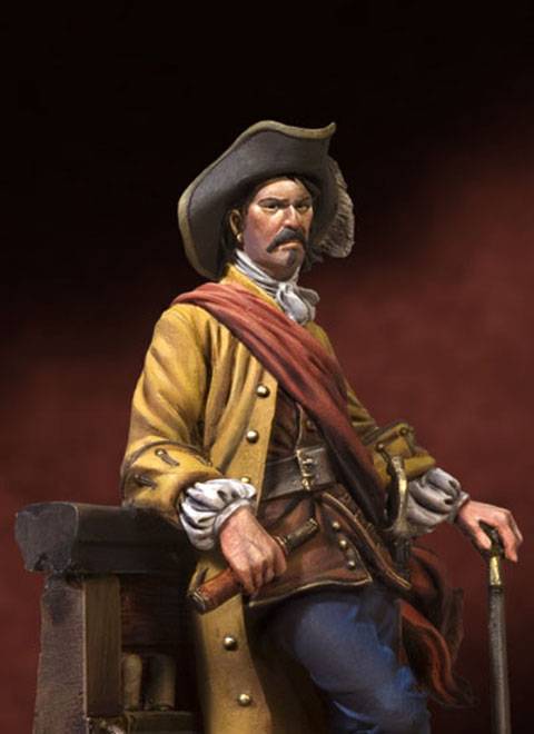 Capitan William Kidd, personaje de la pelicula Piratas del Caribe. 