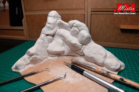 Proyecto Escena Cabezón de la Tribu Pies Negros - Escala 50mm Proyecto Escena Cabezón de la Tribu Pies Negros - Escala 50mm