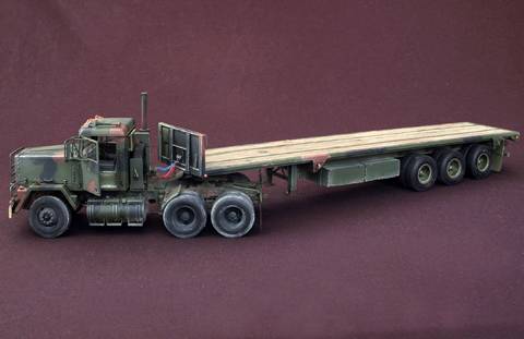 Cabeza Tractora M915A1 con Semiremolque M872 US Army. 
