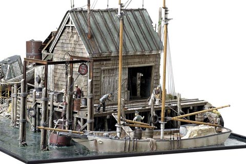 Empresa de Reparacion de Barcos - Escala HO