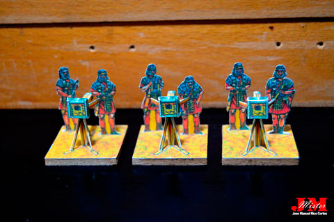 Escorpiones lanza flechas romanos. Escorpiones lanza flechas romanos.