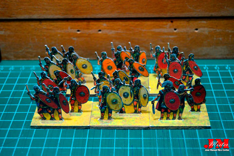 Tropas Auxiliares Especiales - Centuria de Jabalineros. Tropas Auxiliares Especiales - Centuria de Jabalineros.