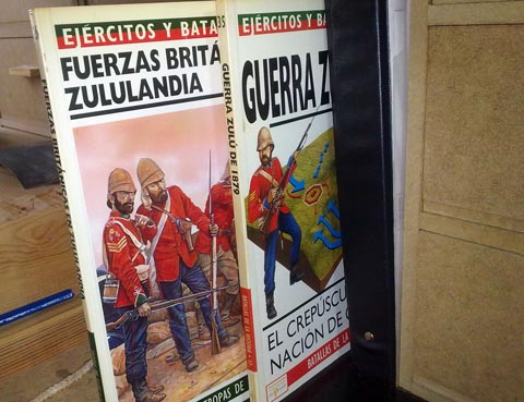 Documentación histórica de Osprey "Fuerzas Británicas en Zululandia", "Guerra Zulú de 1879" Documentación histórica de Osprey "Fuerzas Británicas en Zululandia", "Guerra Zulú de 1879"