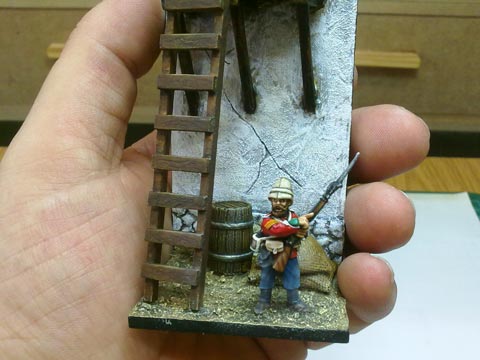 Proyecto Barranco Rorkes Drift, Sargento Bourne - Escala 28mm Proyecto Barranco Rorkes Drift, Sargento Bourne - Escala 28mm