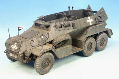 Blindado Sd.kfz 247 Ausf A - Escala 1/48