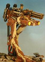 Sentinel de Combate en Accion