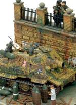 Diorama del Sturmtiger