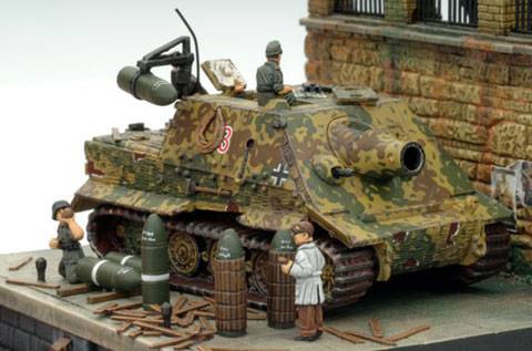 Diorama del Sturmtiger