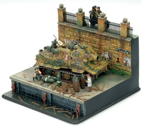 Diorama del Sturmtiger