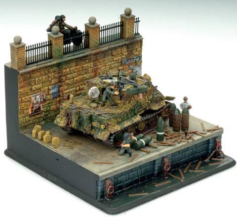 Diorama del Sturmtiger