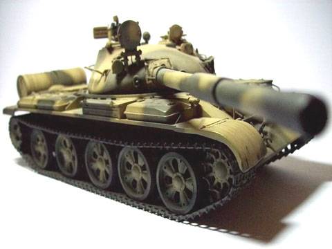Carro de Combate T-62 Sirio.