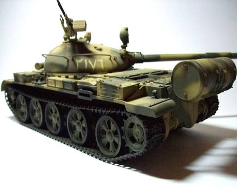Carro de Combate T-62 Sirio.