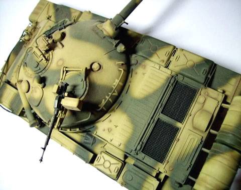 Carro de Combate T-62 Sirio.