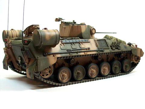 Tanque Argentino Mediano en su versi&oacute;n VCTP (vehiculo de combate para transporte de personal)