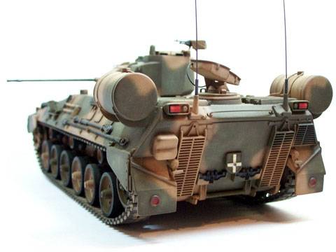 Tanque Argentino Mediano en su versi&oacute;n VCTP (vehiculo de combate para transporte de personal)