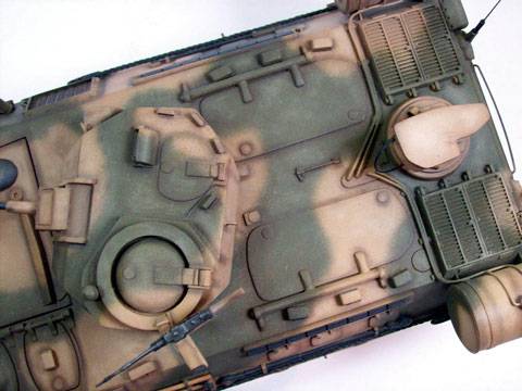 Tanque Argentino Mediano en su versi&oacute;n VCTP (vehiculo de combate para transporte de personal)