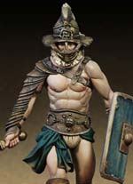 Gladiador Tracio - Escala 75mm