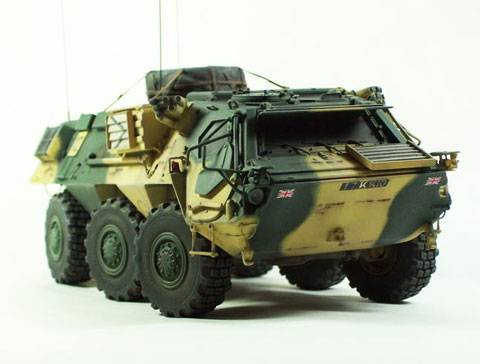 Fuchs TPz1 Britanico - Vehiculo de Reconocimiento en la OIF.  