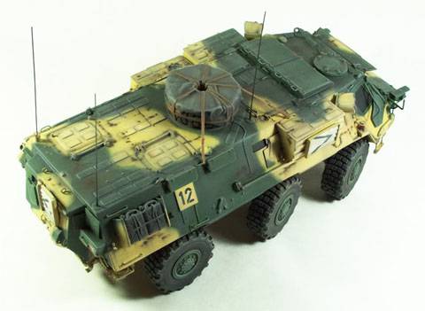 Fuchs TPz1 Britanico - Vehiculo de Reconocimiento en la OIF.  