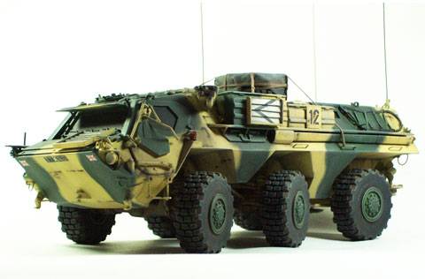 Fuchs TPz1 Britanico - Vehiculo de Reconocimiento en la OIF.  