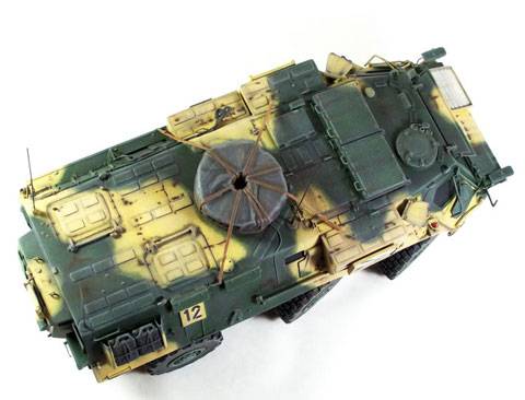 Fuchs TPz1 Britanico - Vehiculo de Reconocimiento en la OIF.  