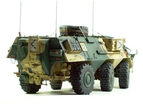 Fuchs TPz1 Britanico - Vehiculo de Reconocimiento en la OIF.  