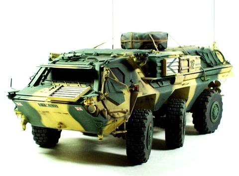 Fuchs TPz1 Britanico - Vehiculo de Reconocimiento en la OIF.  