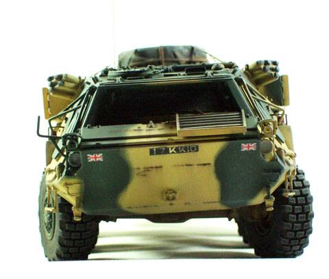 Fuchs TPz1 Britanico - Vehiculo de Reconocimiento en la OIF.  