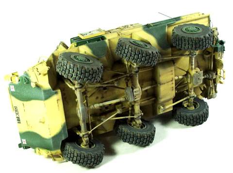Fuchs TPz1 Britanico - Vehiculo de Reconocimiento en la OIF.  