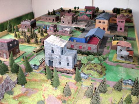 Panor&aacute;mica del terreno de Juego para la Batalla