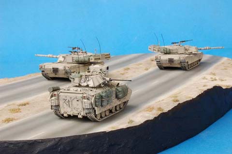 Thunder Run - Bagdad - Escala 1/72