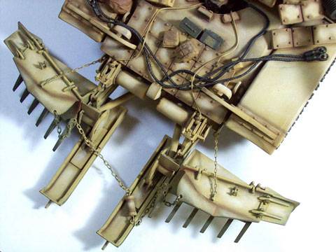  M60A1 "RISE" utilizado durante las operaciones denominadas "Escudo y Tormenta del Desierto" 