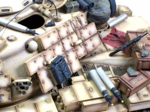  M60A1 "RISE" utilizado durante las operaciones denominadas "Escudo y Tormenta del Desierto" 
