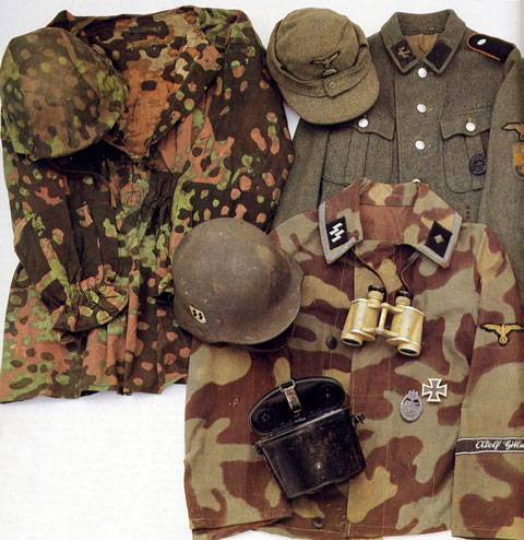 Uniformes Wafen SS - 1944.  