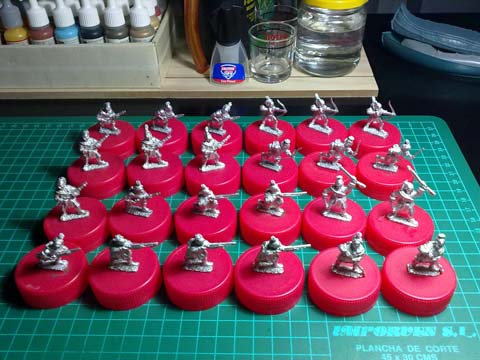 Proyecto Variado -  Indios aliados Guerra Franco-India, Piratas y Porteadores Africanos - Escala 28mm