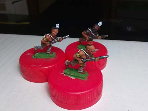 Proyecto Variado -  Indios aliados Guerra Franco-India, Piratas y Porteadores Africanos - Escala 28mm
