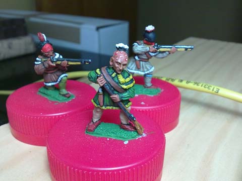 Proyecto Variado -  Indios aliados Guerra Franco-India, Piratas y Porteadores Africanos - Escala 28mm