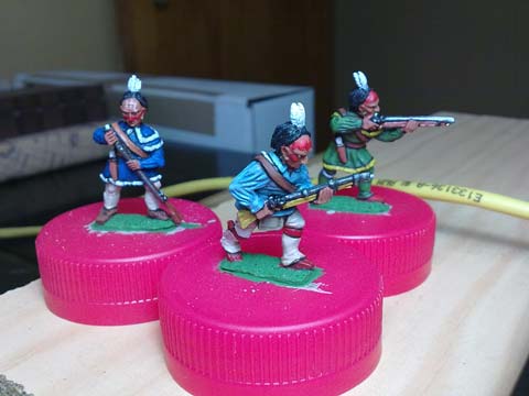 Proyecto Variado -  Indios aliados Guerra Franco-India, Piratas y Porteadores Africanos - Escala 28mm
