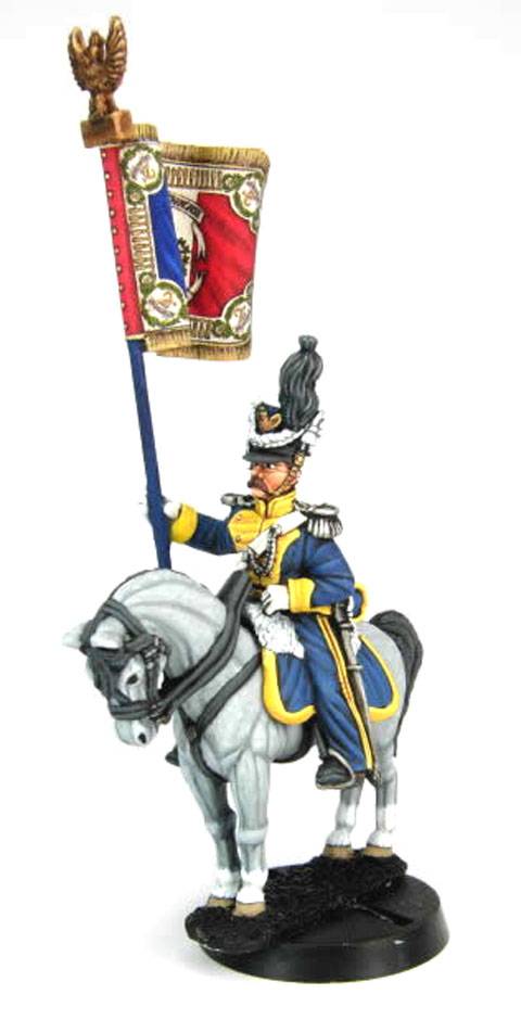 Porta Aguila del 7th Batallon de Lanceros Polacos de Vistula.  