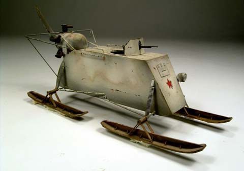 Aerosan Sovietico en scratch - Escala 1/35