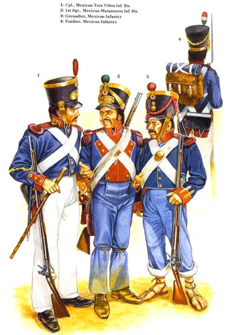 'Santa Anna's Mexican Army