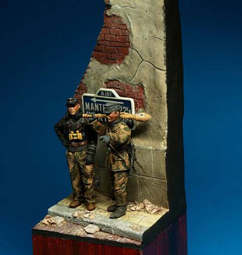 Diorama Waffen-SS - Ardennes 1944