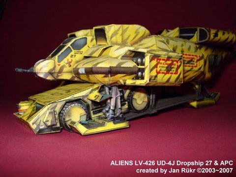 Recortables de la Pelicula Aliens
