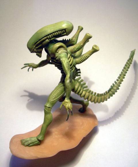 Creacion y Modelado de un Aliens 1